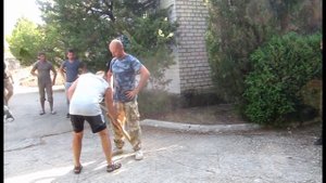 Русский стиль - система рукопашного боя . Работа ногами . А . А . Соловьев . Крым . Сентябрь 2015