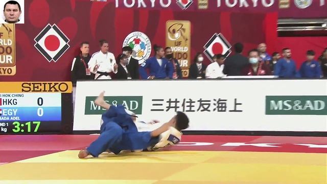 60kg (2) Waza-Ari * HAMADA Adel EGY * Tokyo Grand Slam 2022 смотреть онлайн