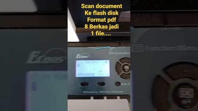 scan document to flash disk