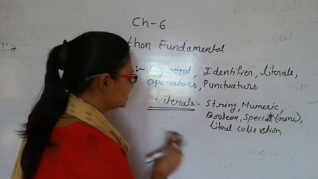 Cbse#class11th#ch6#Python fundamental #topic:string literals