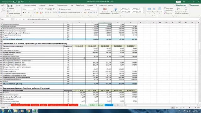 Финансовый анализ в программе BProfi Finance Model (BPFM) смотреть онлайн