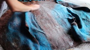 FELTING & ВАЛЯНИЕ. Тест утюжка для валяния.