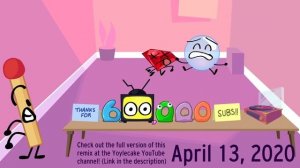 Thanks for 600,000 subscribers!