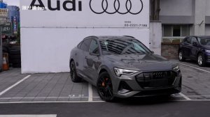 Audi e-tron Sportback 55 quattro S line Black Edition 金屬克洛諾斯灰 Chronos grey Z7 陳世墉 Ivan
