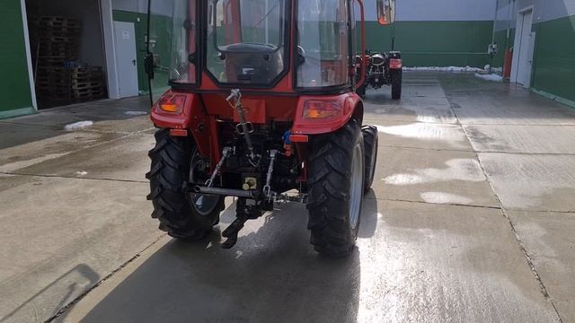 Минитрактор Dongfeng DF-244 с кабиной G2 РЕВЕРС смотреть онлайн