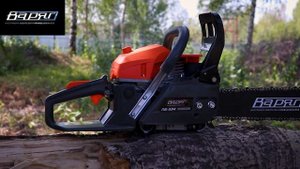 Обзор цепной бензиновой пилы ВАРЯГ ПБ-534.mp4