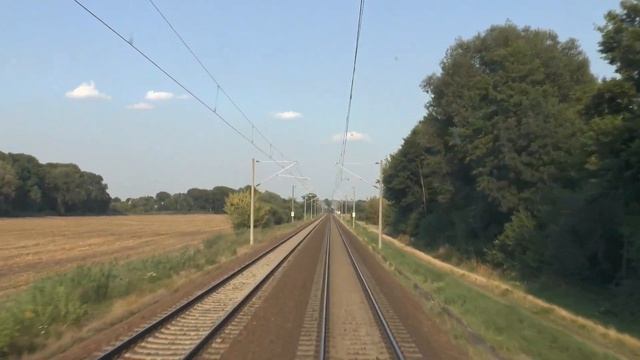 Führerstandsmitfahrt Brandenburg-Frankfurt/Oder Teil 1 смотреть онлайн