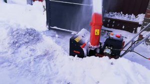 тест снегоуборщика AL-KO,SNOWLINE 560 II