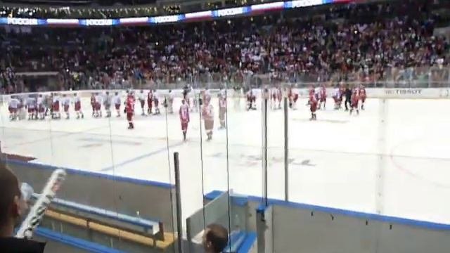 Хоккей Россия-Чехия .Кубок первого канала 2014 Награждение