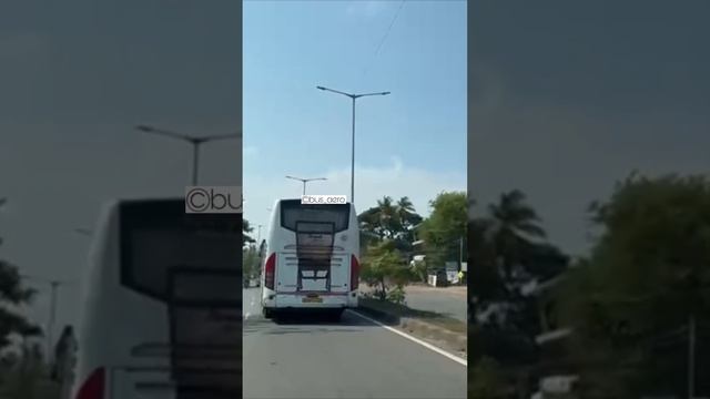 Chasing KSRTC Airavat Club Class Volvo B11r exiting from Mangalore for it’s schedule to Mumbai