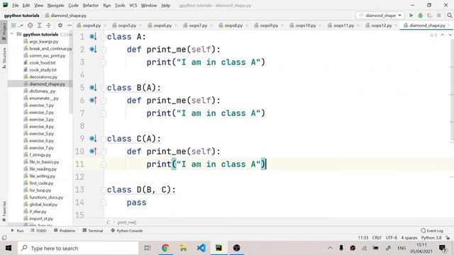 Diamond shape problem in Python | Beginners Mate Python | #66 смотреть онлайн