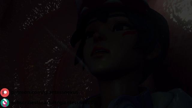 Giantess Tracer Growth/Vore animation смотреть онлайн