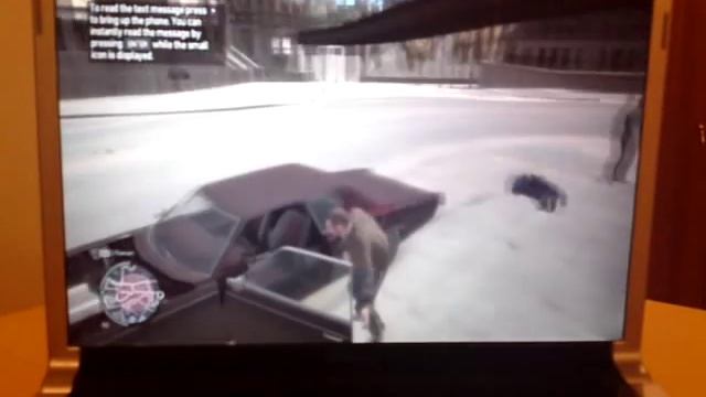 Dell XPS M1530 Game Test GTA 4 смотреть онлайн