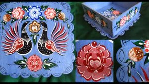 Народные промыслы России.Городецкая роспись