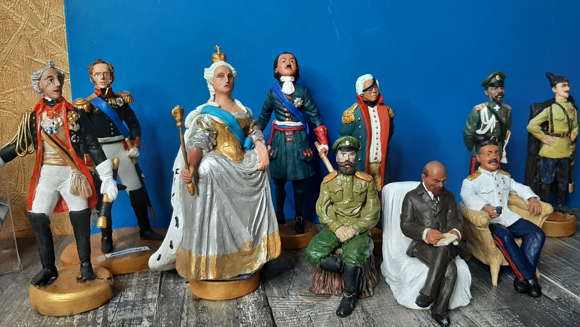 Лепка из пластилина. Исторические персонажи. Пластилиновые солдатики.