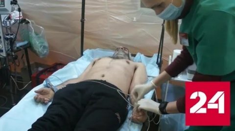 Белорусские военные врачи развернули госпиталь в Алеппо - Россия 24 