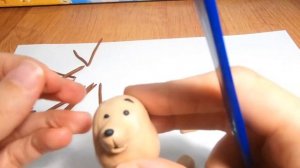 Как слепить Ежика из пластилина? Легкие поделки для детей/Видео лепка