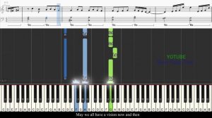 HAPPY NEW YEAR - ABBA | Piano Easy | Sheet Free