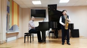 Вальс "Дунайские волны" исп.Игорь Бурнейко, саксофон, 6.02.21