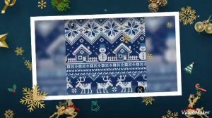 Новогодние схемы жаккардового рисунка.