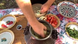 Дымляма в афганском Казане,Дымляма,Как приготовить дымляму,Полезная еда!!!