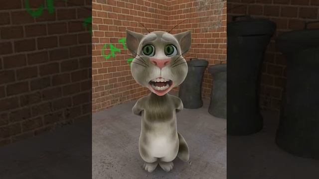 Talking Tom - лепестками слез