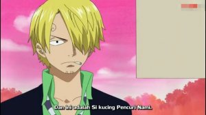 Sanji Ketika Melihat Poster Buronan