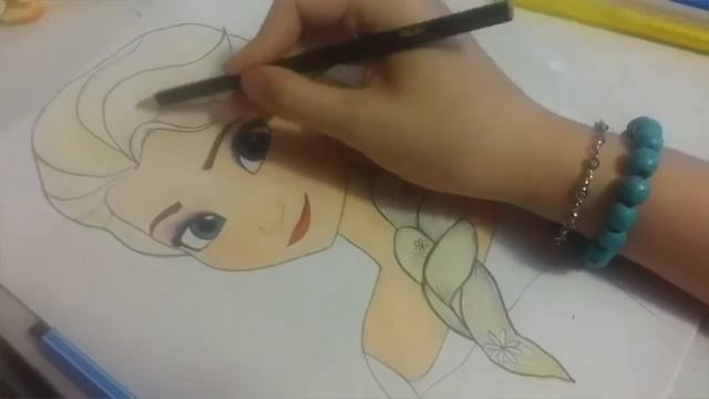 How to draw Elsa/Frozen/Как нарисовать Эльзу смотреть онлайн