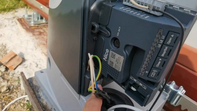 Настройка и подключение привода для откатных ворот Nice RD400. Подключение фотоэлементов. смотреть онлайн