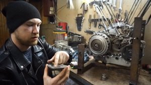 Сборка и установка корзины сцепления Kawasaki Vulcan 1500 (Vn88)