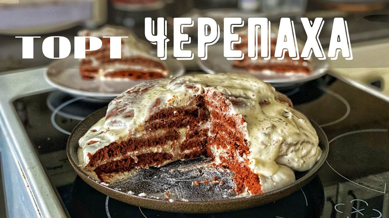 Торт Черепаха. Любимый торт, от Любимой Жены. Он божественный.