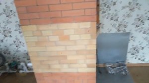 Печь 2.5 х 3.5 кирпича с отопительным котлом. Часть 2.