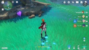 Genshin Impact - Остров Наруками: Лес Тиндзю - богатый сундук. Загадка с реле.