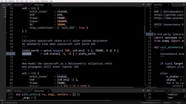 Patched Conics Propagation Software | Orbital Mechanics with Python 43 смотреть онлайн