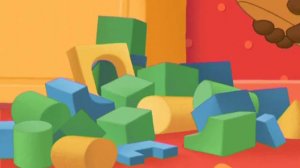 Бурый медвежонок - УБИРАЕТ СВОИ ИГРУШКИ (11)