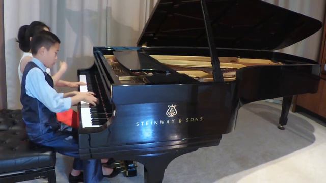 2022 Virtuoso Piano Competition; Vince Lee, Kaitlyn Gia Lee- Rubinstein Sonata in D for 4 hands смотреть онлайн