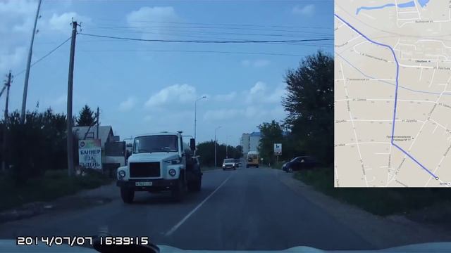 Ростов-на-Дону - Новороссийск дорога через Станицы июль 2014 смотреть онлайн