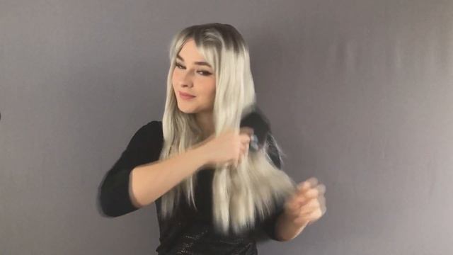 ПАРИК  от Aliexpress ПЕПЕЛЬНЫЙ БЛОНД  БРЕНД AISI