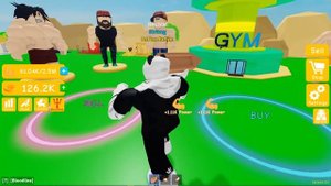 ПАНДА в ШОКЕ! Машка Убивашка стала КАЧКОМ в Симуляторе качка Lifting Simulator в Roblox