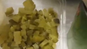 Постное меню. Винегрет, приготовленный в аэрогриле.