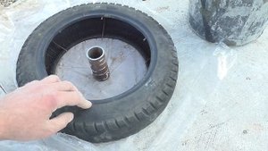 Штанги гантели из бетона