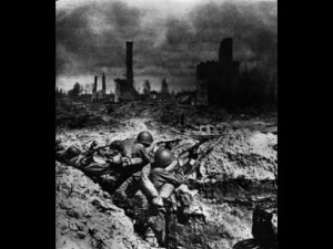 Его Батальон ворвался в Жлобин 14 июля 1941 и способствовал освобождению города
