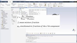 ANSYS Fluent Describing Non-premixed Combustion using the Steady Flamelet Model