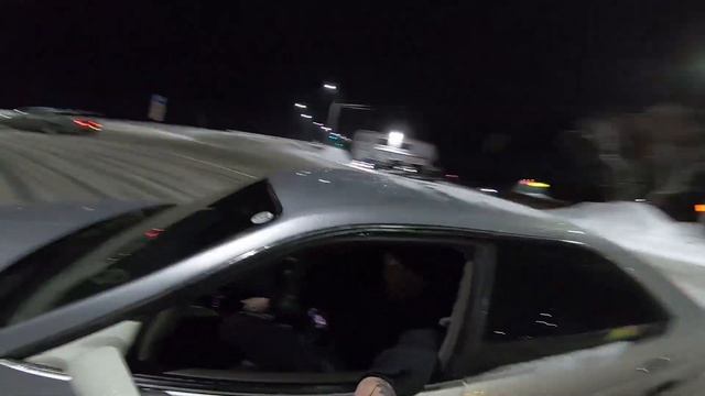 Ночные покатушки в Елизово. Камчатка