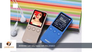 RUIZU X08 8GB Sport Mp3 Player with FM Radio Voice Recorder Build in Speaker 1.8'' Display Screen