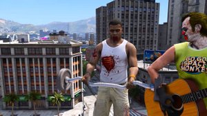 Zombie Franklin Funny/Epic Ragdoll Physics Compilation #2 (GTA 5)