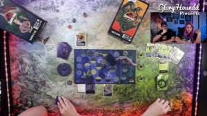 Unmatched: Jurassic Park - Raptors vs. T-Rex playthrough