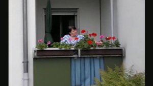 Анна на балконе