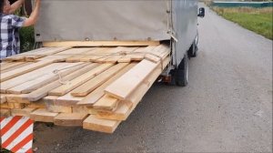 Газель и  6 метровая доска