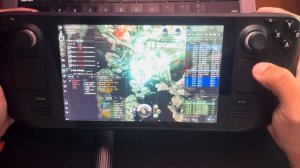 EVE online Steam Deck Gameplay